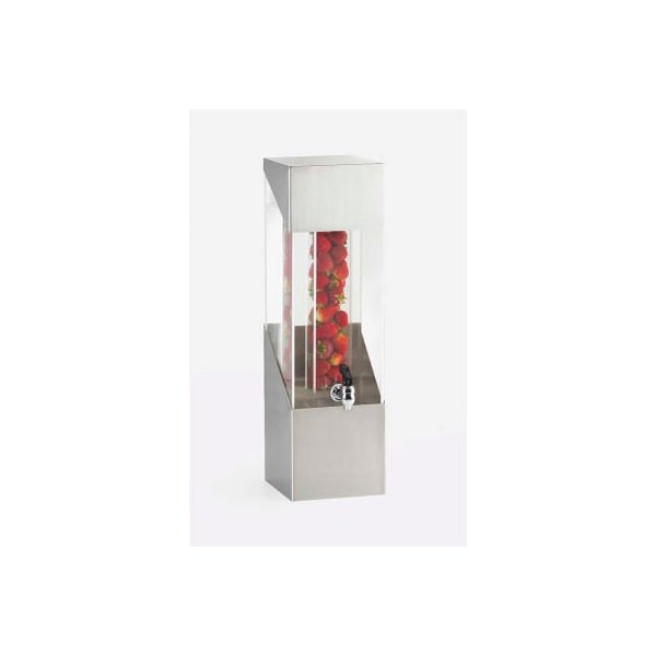 Cal-Mil Cal-Mil 1991-3INF-55 Square Beverage Dispensers 2 Gallon Capacity 7-1/4"W x 9-1/2"D x 24-1/2"H SS 1991-3INF-55 - main